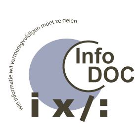 Origineel historisch logo van InfoDOC
